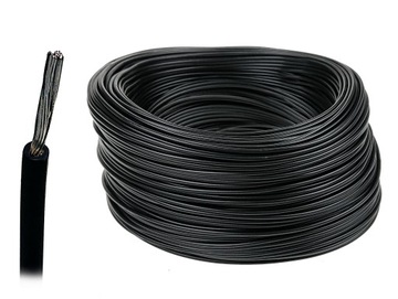 Провід кабель Сіф силіконовий кабель 0,25 чорний 10м
