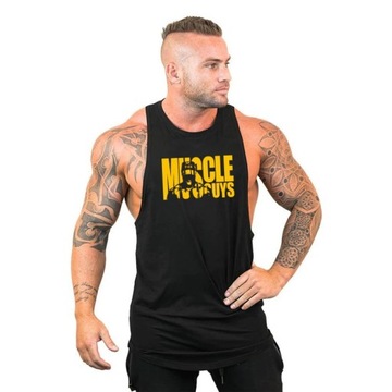 MUSCLE GUYS TANK TOP GYM GYM L
