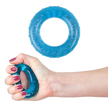 Антистрессовое резиновое кольцо для упражнений укрепляет запястья и пальцы