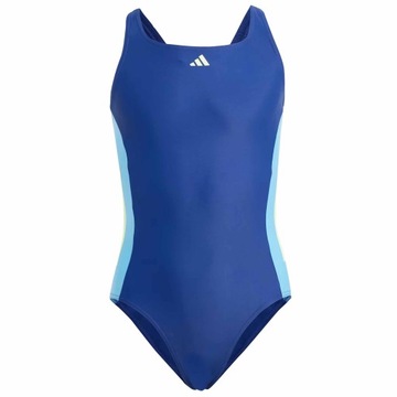 ADIDAS JUNIOR 3S SUIT IQ3970 КУПАЛЬНИК ЦІЛІСНИЙ БАСЕЙН СИНІЙ