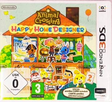 ANIMAL CROSSING HAPPY HOME DESIGNER 3DS НОВЫЙ