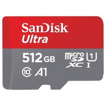SanDisk карта пам'яті microSD Ultra 512GB + адаптер