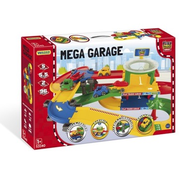 Мега гараж, маршрут 5,5 м KID CARS 3D WADER 53140