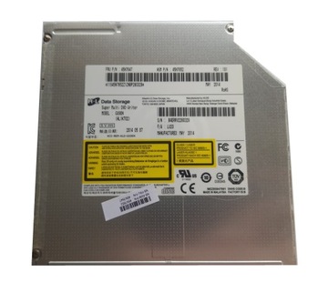 Устройство записи DVD HITACHI LG GU90N SATA DVDx8 DVDRWx8 DLx6 SLIM 9.5 MM