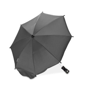 Универсальный зонт для коляски 1223 серый дым
