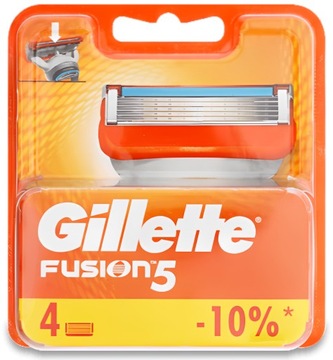 Gillette Fusion5 лезвия для заправки лезвий 4 штуки-Оригинал-упаковка