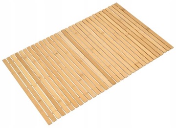 Коврик для ванной комнаты бамбуковый ковер 40x60 см