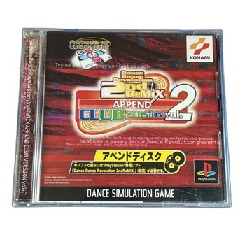 Dance Dance Revolution 2 Append Club Version Vol 2 NTSC-J