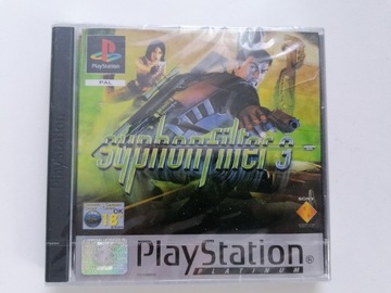 SYPHON FILTER 3 PSX PS1 PAL * ENG * ПЛЕНКА *