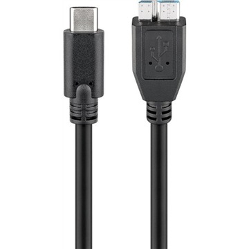 Goobay | кабель USB-c | мужской | 24-контактный USB-c / мужской / 9-контактный Micro-USB