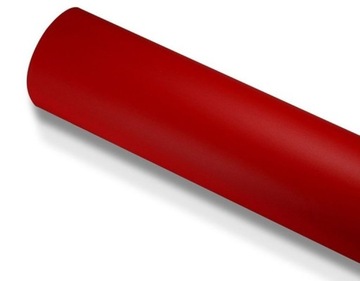 Автомобильная пленка шпон красный мат 1. 23X3M