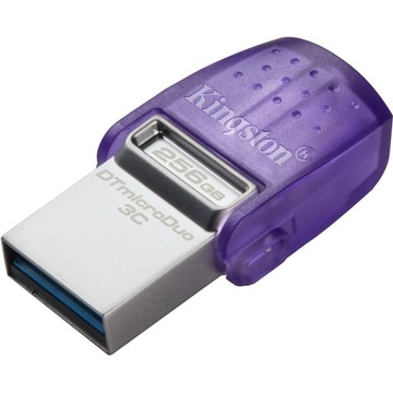 2 x флеш-накопитель Kingston DataTraveler MicroDuo 3C 200 МБ / с. / с 256 ГБ USB C a 3,2