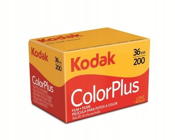 Плівка Kodak Colorplus 200/36 плівка 36 кадрів негативний ISO 200