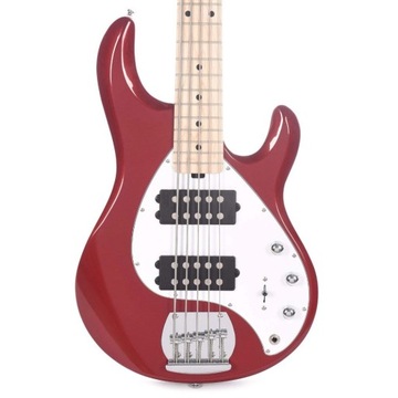 Sterling by MusicMan SUB StingRay5 HH in Candy Apple Red
