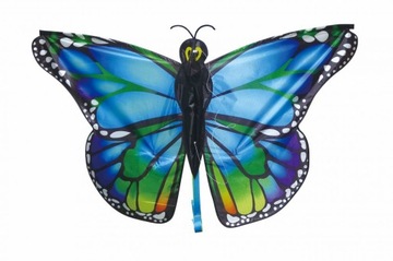 Метелик кайт 126 х 50 барвисті великий & жаба