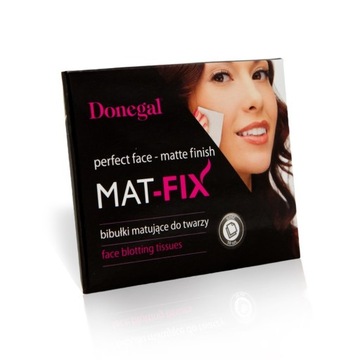 DONEGAL матирующие салфетки для лица Mat-Fix-50шт