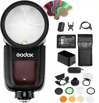 Комплект вспышки Godox V1N + AK-R1 аксессуары GODOX