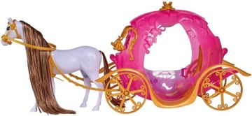 Сімба гарбуз карета для ляльки з конем світло
