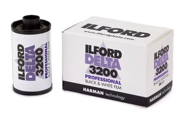 Ilford DELTA 3200/36 тип 135 малоизображенный негатив