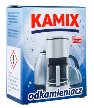 Kamix средство для удаления накипи для бытовой картонной коробки 2x75 г
