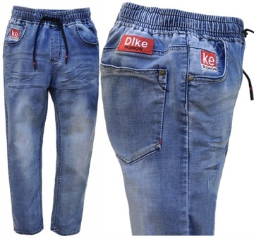 DLKE джинси м'які еластичні гумові (134 140 146 152 164 170 176) r 158