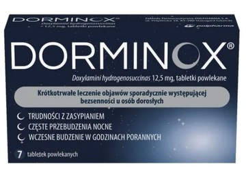 Dorminox 12,5 мг 7 таблеток снотворное