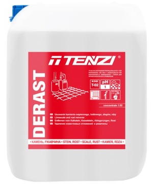 Derast TENZI 10L кислота удаляет ржавчину