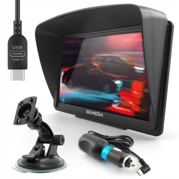 GPS навігація 7 " GOMEDIA 7010 Pro 512 МБ карти eu iGo Primo Tir вантажівка USB-C
