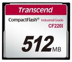 TRANSCEND 512 MB Compact Flash CF 220i промышленная
