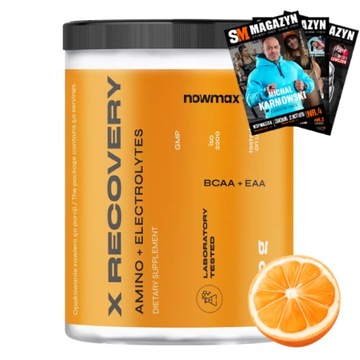 NOWMAX X RECOVERY 500G BCAA EAA відновлення маси