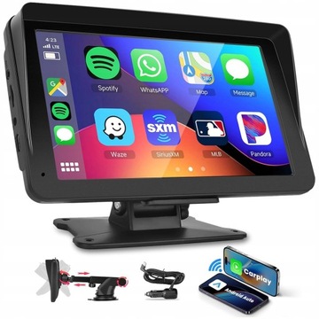 РАДИО МУЛЬТИМЕДИЙНАЯ АВТОМОБИЛЬНАЯ СТАНЦИЯ ANDROID CARPLAY ANDROID AUTO 7"