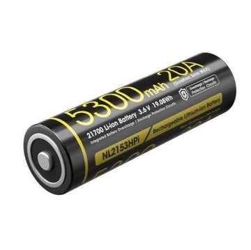 - Я НЕ ЗНАЮ, ЧТО ДЕЛАТЬ. LI-ION 3.6 V / NL2153HPI (5300MAH) NITECORE