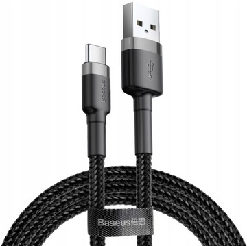 Кабель USB-A - USB-C, Baseus Cafule, 3A, 1M, QC3. 0