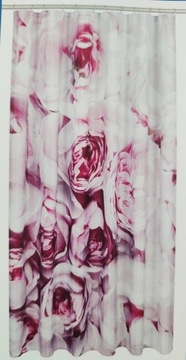 Ливарно главная текстильная занавеска для душа 180 x 200 см цветы
