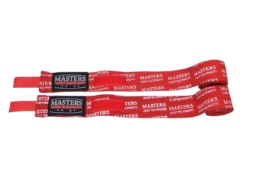 Боксерские бинты ленты обертывания хлопок MASTERS BB1-4N1 4m