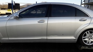 MERCEDES S W221 DRZWI LEWE PRZEDNIE GOŁE C775