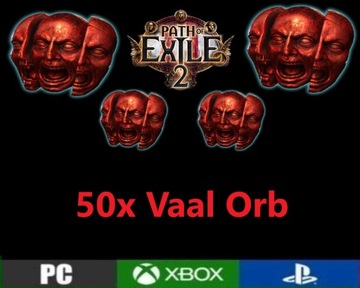 50X VAAL ORB Path of Exile 2 Standard PC / PS5 / XBOX EARLY ACCESS