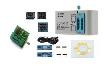 ПРОГРАММАТОР МИКРОСХЕМ BIOS EZP2019 + USB 2.0 АДАПТЕРЫ