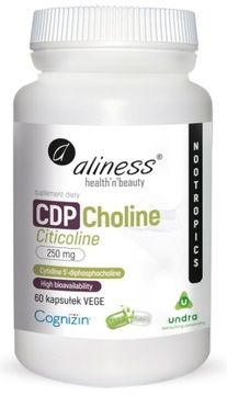 Aliness CDP холин 250 мг 60 капс нервная система