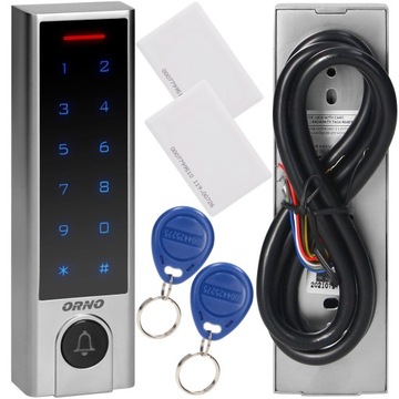 КОДОВЫЙ ЗАМОК ОТКРЫТЫЙ УЗКИЙ IP66 RFID СЧИТЫВАТЕЛЬ