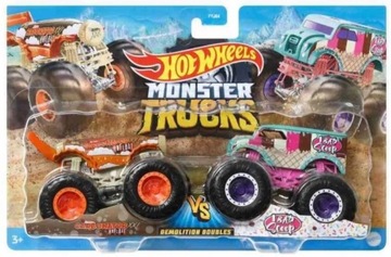 HOT WHEELS MONSTER TRUCKS CARBONATOR XXL проти SCOOP