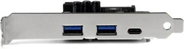 Адаптер USB 3.0, USB 3.1 STARTECHCOM PEXUSB312EIC