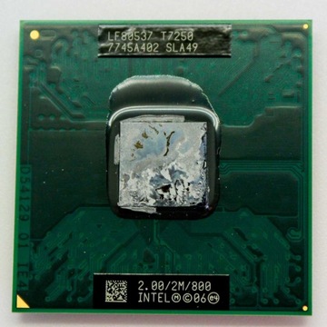 Процессор Intel Core2 Duo T7250 SLA49