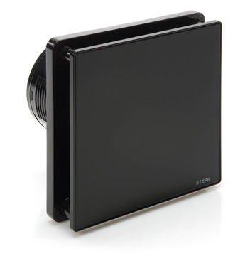 STERR-матовый черный вентилятор для ванной bfs100-MB