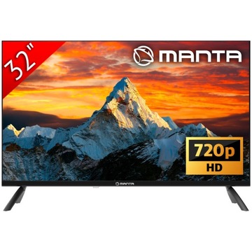 Smart TV TV 32 дюйма Android HD LED dvbt2 декодер WIFI LAN USB Manta