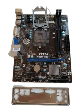 Pg288 материнська плата MSI h81m-p33 1150