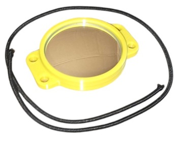 50mm / 5cm спортивне дзеркало для дайвінгу на зап'ясті-жовтий