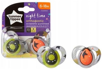 Соска Night Time 6 - 18m 2 шт. Tommee Tippee