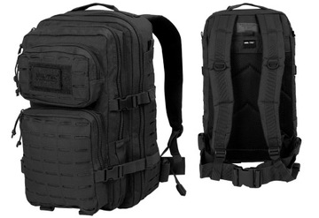Військовий тактичний рюкзак Mil-Tec large Assault Pack Laser Cut 36 L Чорний