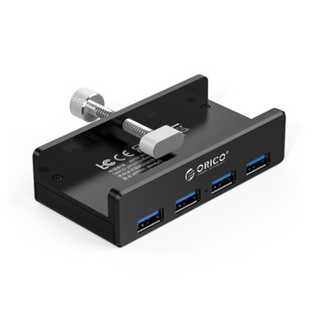 Mh4pu-P (Black) ORICO mh4pu-p алюмінієвий сплав 4 порти USB3.0 clip-type HUB